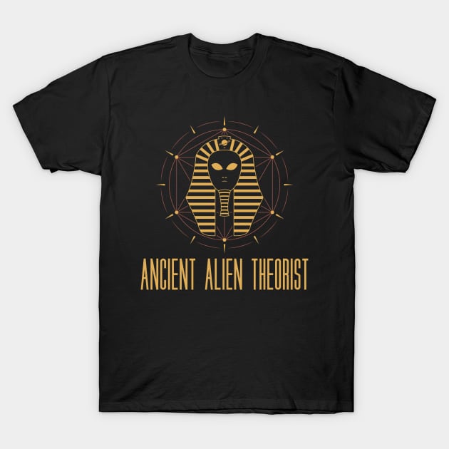 Ancient Alien Theorist T-Shirt by yeoys